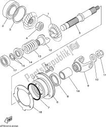 MIDDLE DRIVE GEAR