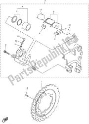 REAR BRAKE CALIPER