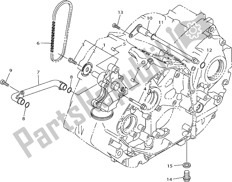 Todas las partes para Bomba De Aceite de Yamaha XVS 950 CU Bolt 2017