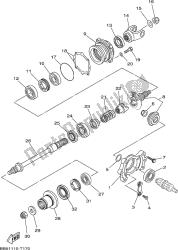 MIDDLE DRIVE GEAR