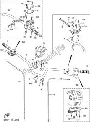 stuurhendel en kabel