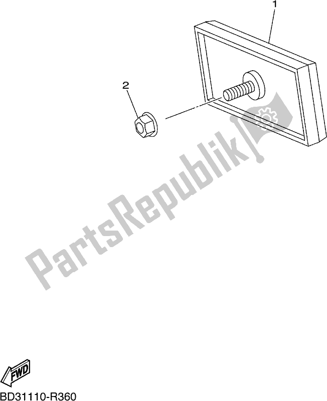 All parts for the Electrical 2 of the Yamaha YFM 90G 2020