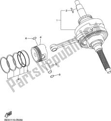 vilebrequin et piston