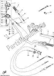 stuurhendel en kabel