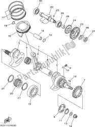 vilebrequin et piston