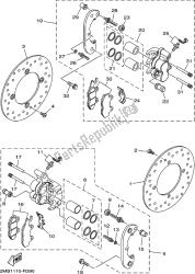 REAR BRAKE CALIPER