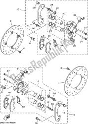 REAR BRAKE CALIPER