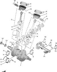 vilebrequin et piston