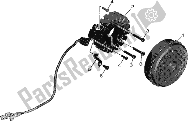 Todas las partes para Generador de Yamaha YXF 850P Wolverine X4 2019