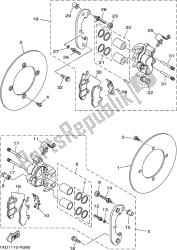 REAR BRAKE CALIPER