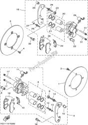 REAR BRAKE CALIPER