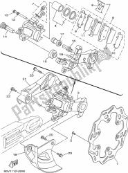 REAR BRAKE CALIPER