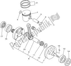 vilebrequin et piston