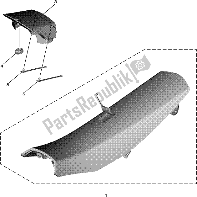 Todas las partes para Asiento de Yamaha YZ 250F 2021