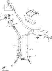 uchwyt kierownicy i kabel