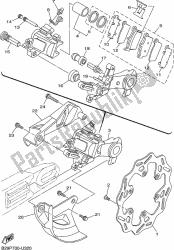 REAR BRAKE CALIPER