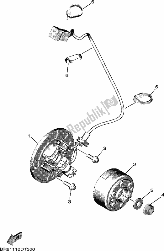 Wszystkie części do Generator Yamaha YZ 65 2020