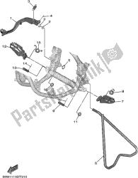 soporte y reposapiés