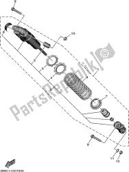 brazo trasero y suspensión