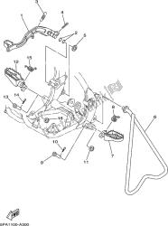 soporte y reposapiés