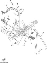 soporte y reposapiés