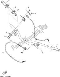 stuurhendel en kabel