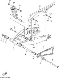 bras arrière et suspension