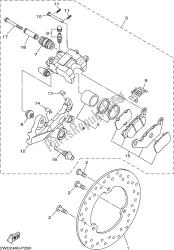 REAR BRAKE CALIPER