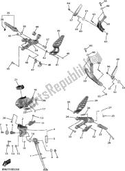 soporte y reposapiés