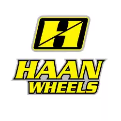 Here you can order the wheel kit 17-1,40 black rim-blue hub blk spok&nip from Haan Wheels, with part number 481310043533: