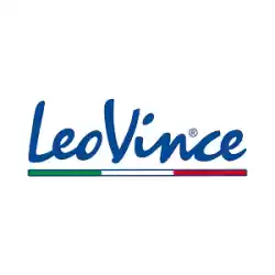 lv-10 slip-on, roestvrijstalen uitlaat van Leovince SBK, met onderdeel nummer 15225, bestel je hier online: