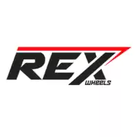 482010031, REX, Wheel kit 19-1.85 black rim/silver hub 25mm    , New