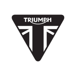 Triumph T2409052, Badge serbatoio carburante lh, OEM: Triumph T2409052