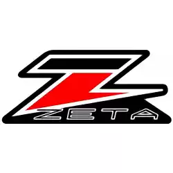 Aquí puede pedir tapa deposito freno acc f-brake negra de Zeta , con el número de pieza ZE868300:
