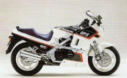 Kawasaki GPX 600R 600cc 1988 Disassembled for parts