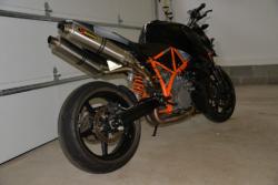 KTM 990 Super Duke Orange Europe 990cc 2010 Disassembled for parts