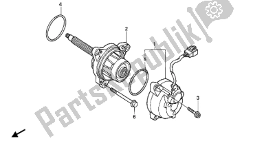 Generator spare parts for Generator CB 1000F from 1993 | PartsRepublik