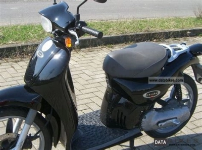 De onderdelen catalogus van de Aprilia 540y Scarabeo 2000 Tm 2005 50