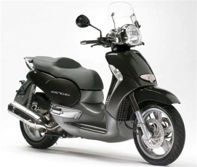 De onderdelen catalogus van de Aprilia Scarabeo 4t Restyling (29) 2006 - 2007, 100cc