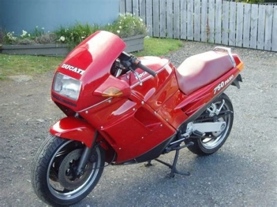 De onderdelen catalogus van de Ducati Paso (750) 1986 - 1988, 750cc