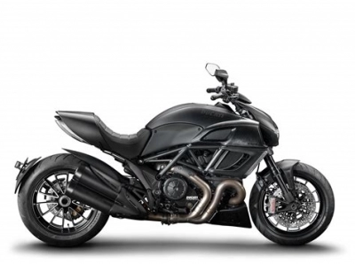 De onderdelen catalogus van de Ducati DIAVEL Dark 2013, 1200cc