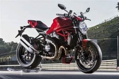 De onderdelen catalogus van de Ducati MONSTER 2016, 821cc