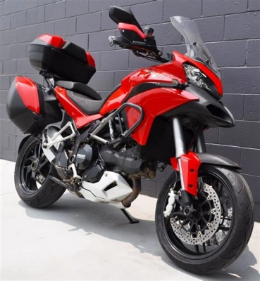 De onderdelen catalogus van de Ducati Multistrada 1200s Touring En My14