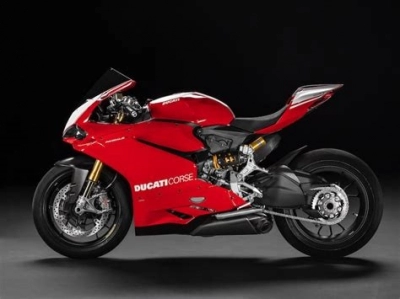De onderdelen catalogus van de Ducati Superbike Panigale R My16 En