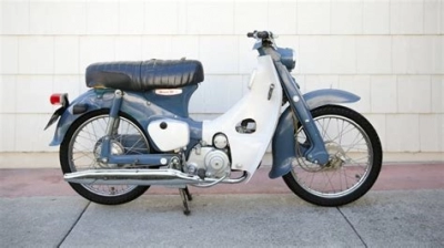 De onderdelen catalogus van de Honda C50 CUB 1969, 50cc