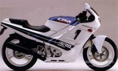De onderdelen catalogus van de Honda CBR400RR 1986, 400cc