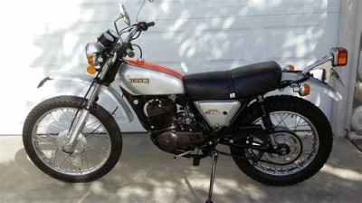 De onderdelen catalogus van de Honda MT250 1974, 250cc
