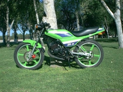 De onderdelen catalogus van de Kawasaki AR80 1989, 80cc