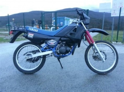 De onderdelen catalogus van de Yamaha DT50 1992, 50cc