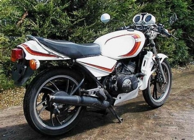 De onderdelen catalogus van de Yamaha RD250 1981, 250cc